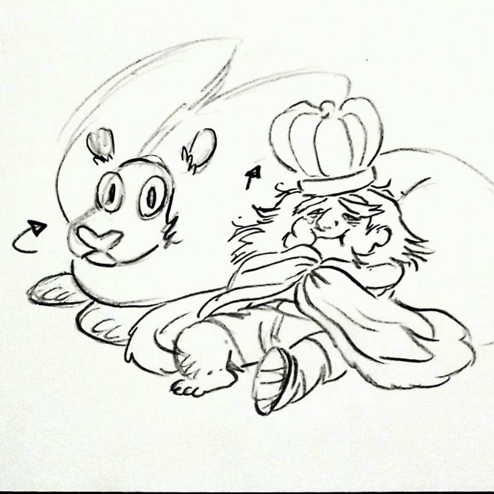 SU So Many Birthdays "King Steven W/Lion" Production Storyboard